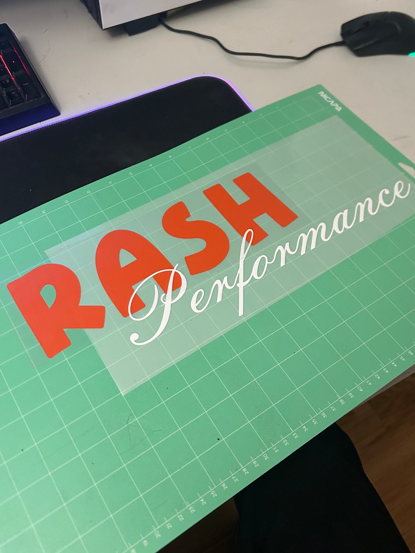 "RASH Performance" Sticker