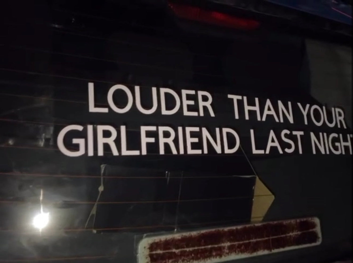 Rear Window Stickers