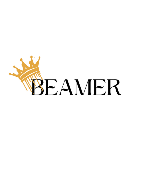 "BEAMER" Window Sticker