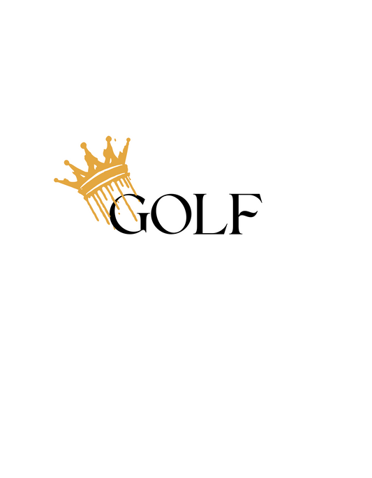 "GOLF" Window Sticker