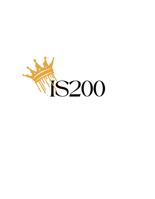 "IS200" Window Sticker
