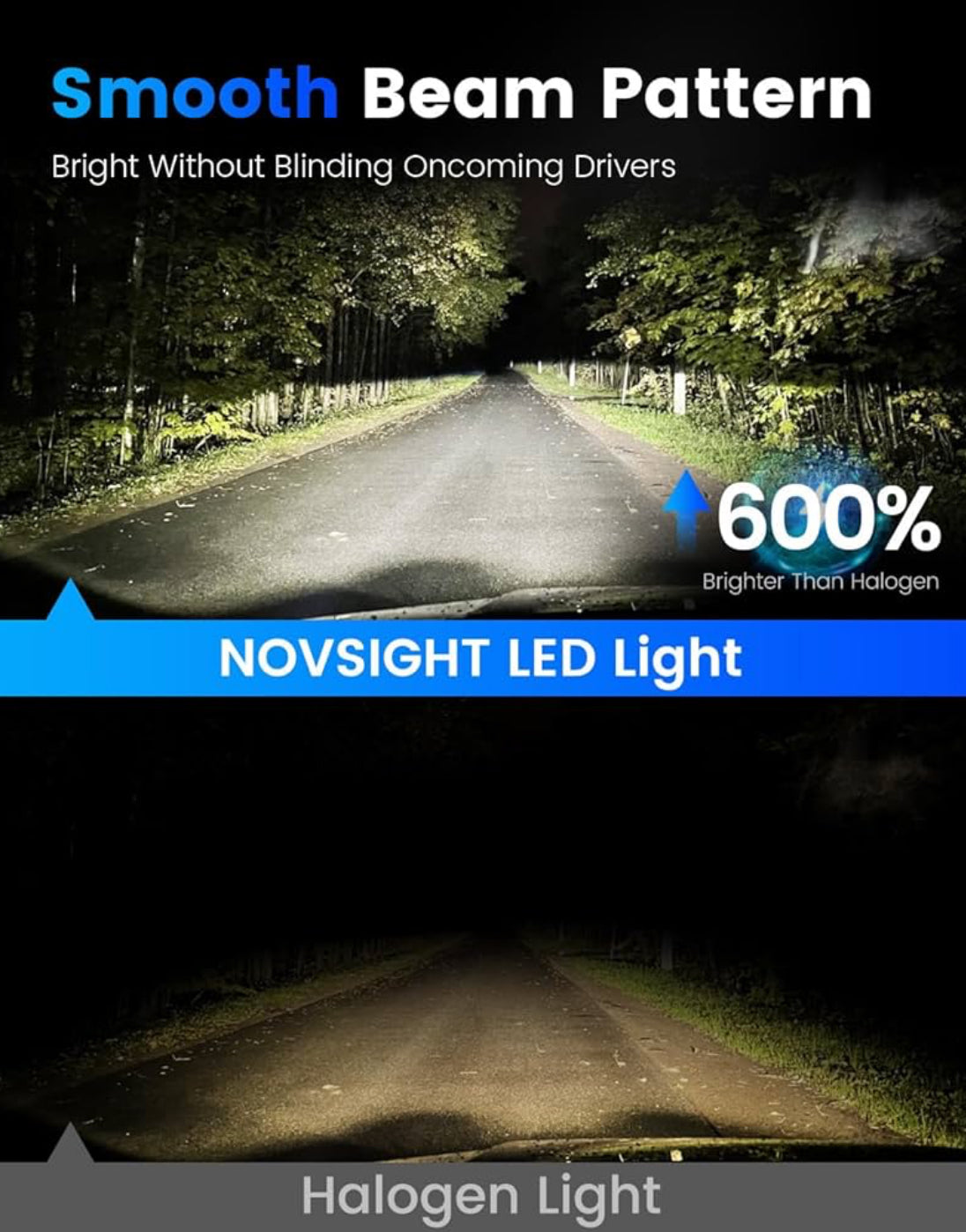 NOVSIGHT H1 LED’s